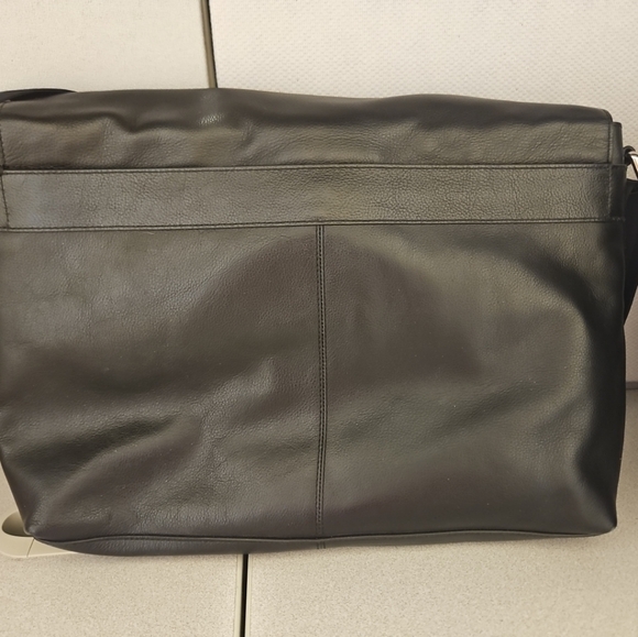 NWOT Coach Charles Messenger Laptop Crossbody Bag in Smooth Leather F54792 Black - Picture 5 of 16